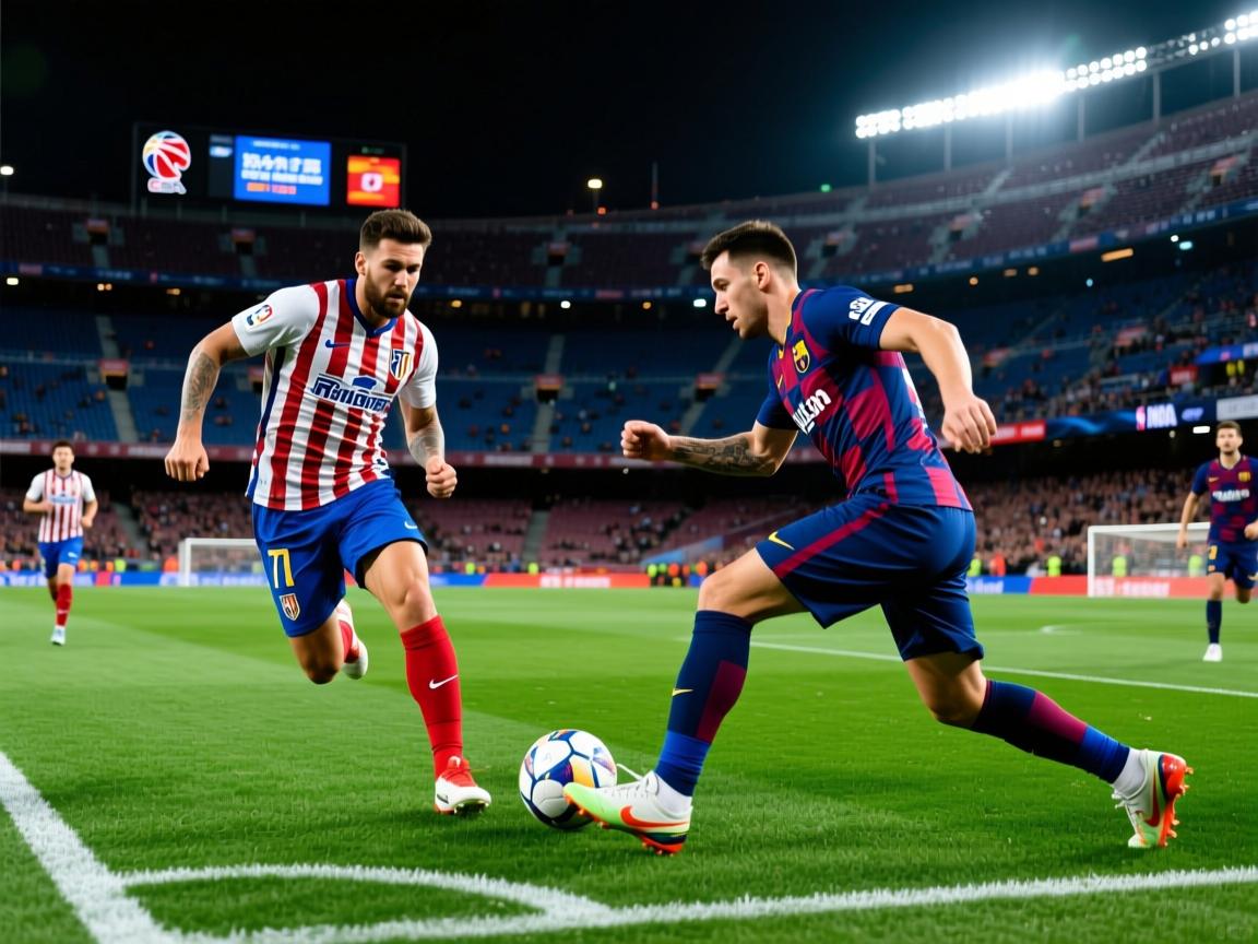 巴塞击败马竞晋级，半决赛之路畅通无阻！